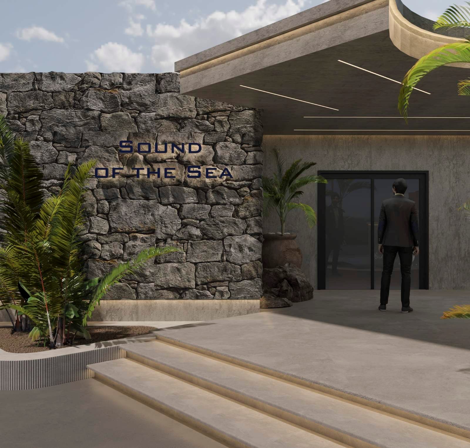 Sound of the Sea Front Door